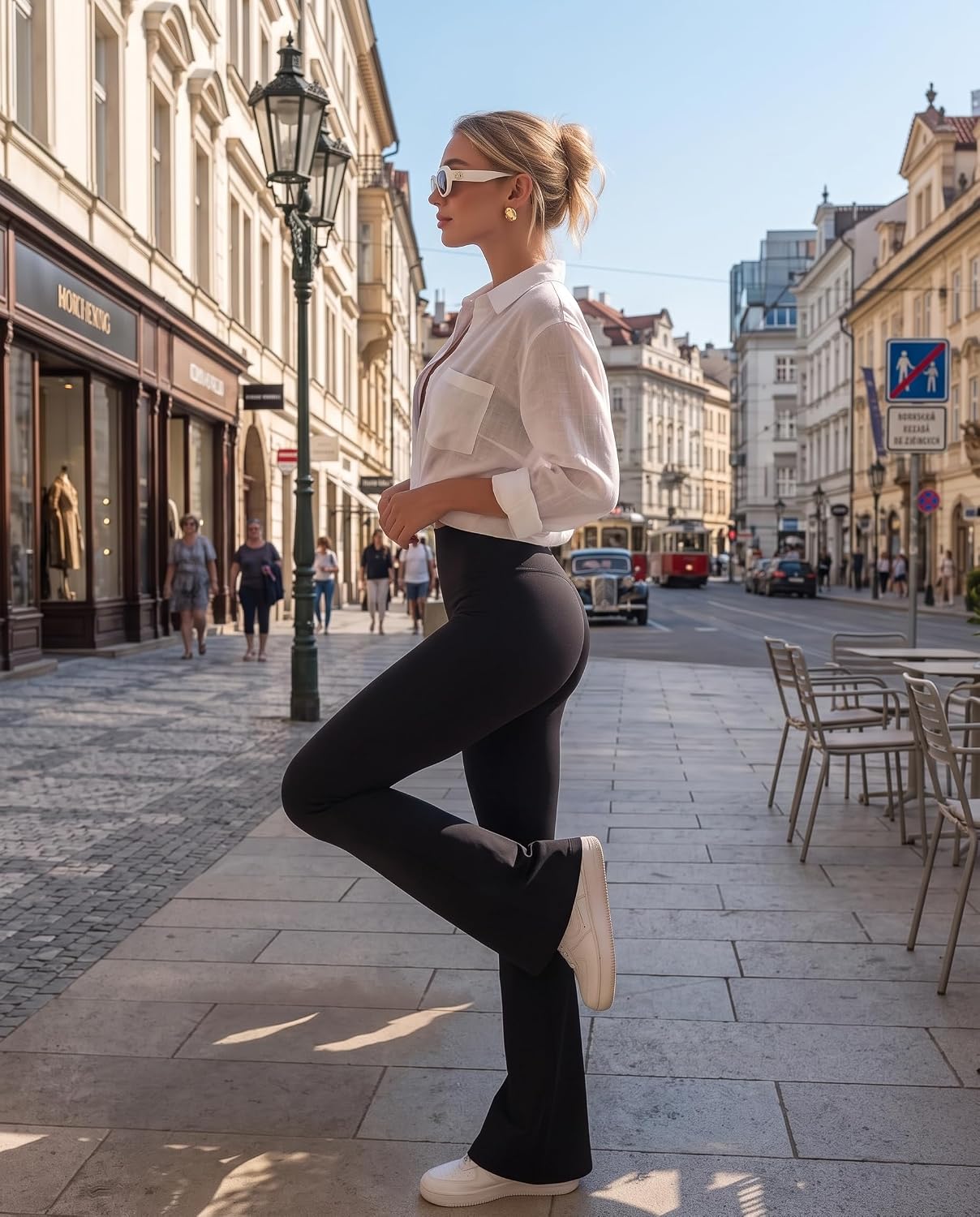 Detalle de TNNZEET Flare Leggings