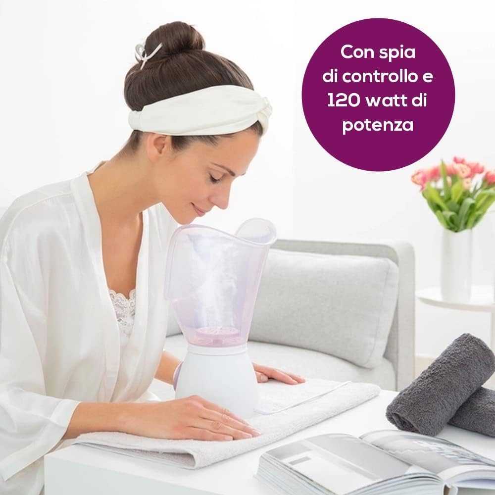 Detalle 2 de Beurer FS 60: Sauna per il Viso 3 in 1 – pulizia, aromaterapia e inalazione