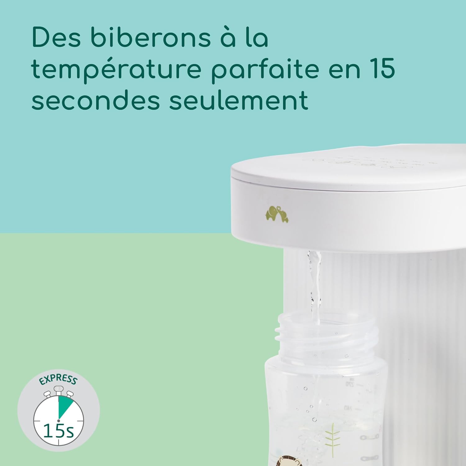Detalle de Bebeconfort Chauffe Biberon Instantané: Chauffe-biberon rapide, silencieux et autonome