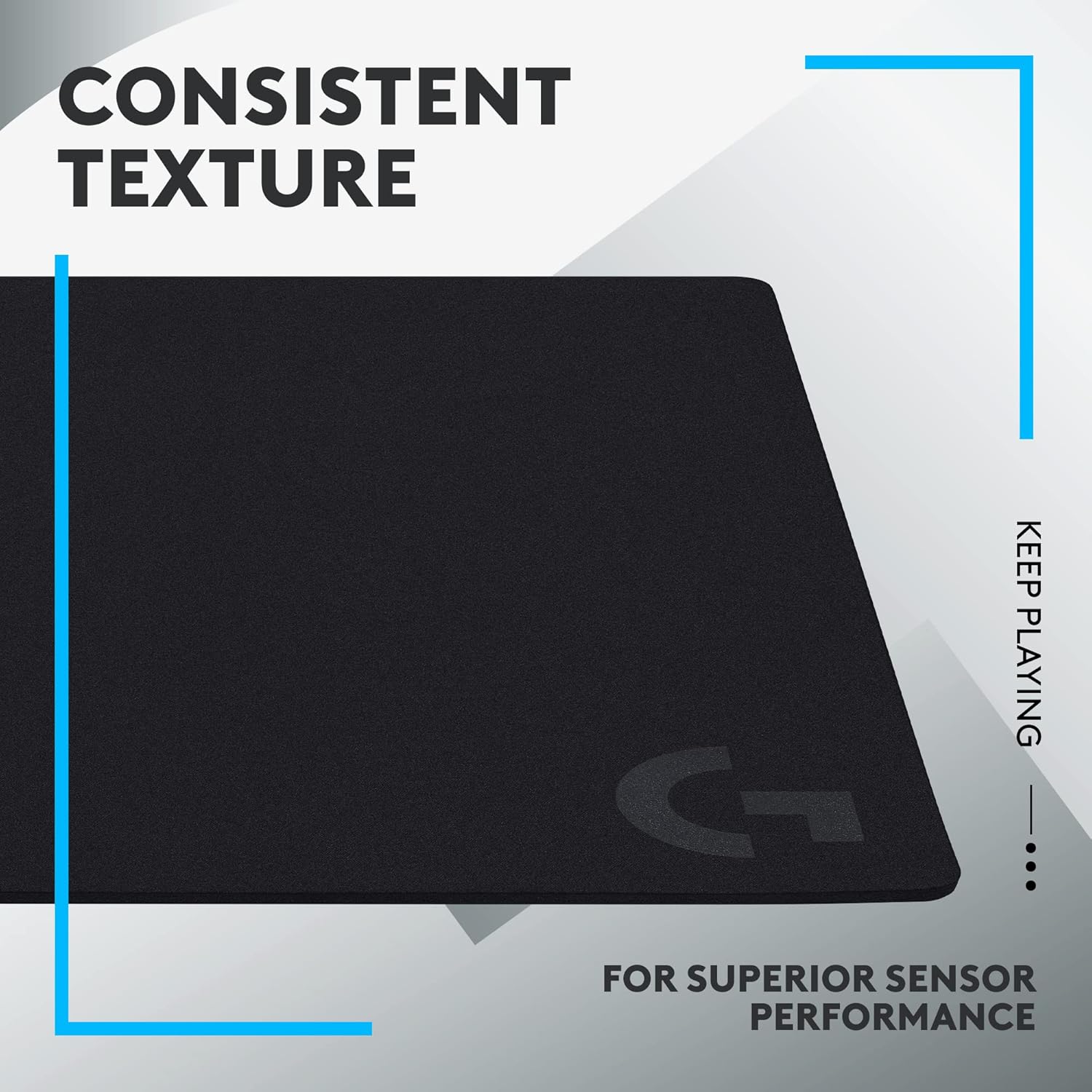 Detalle de Logitech G G640 Large Cloth Gaming Mouse Pad (460 x 400 x 3 mm)