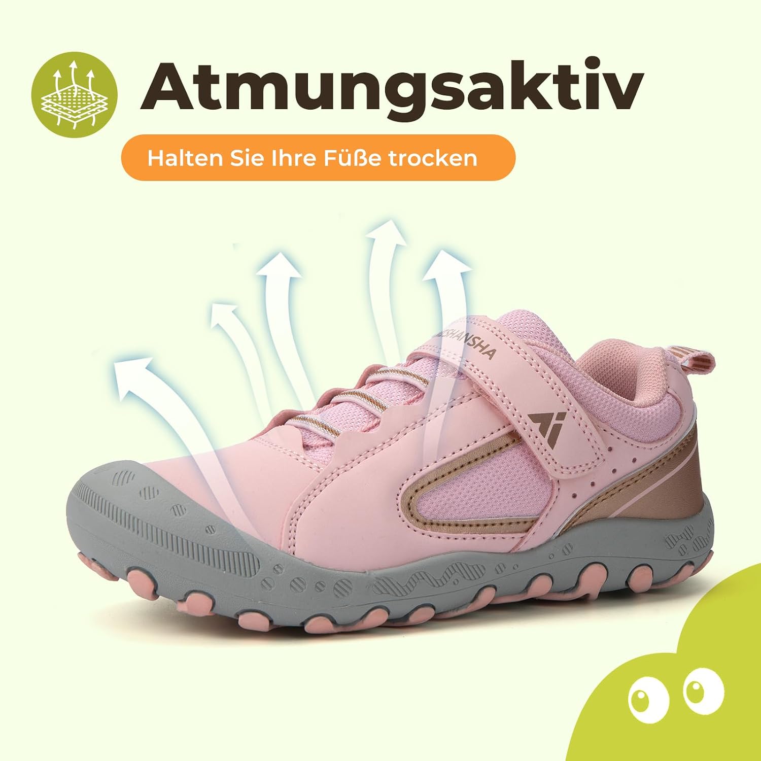 Detalle 2 de Mishansha Kinder Trekking- und Wanderschuhe Unisex 24–38