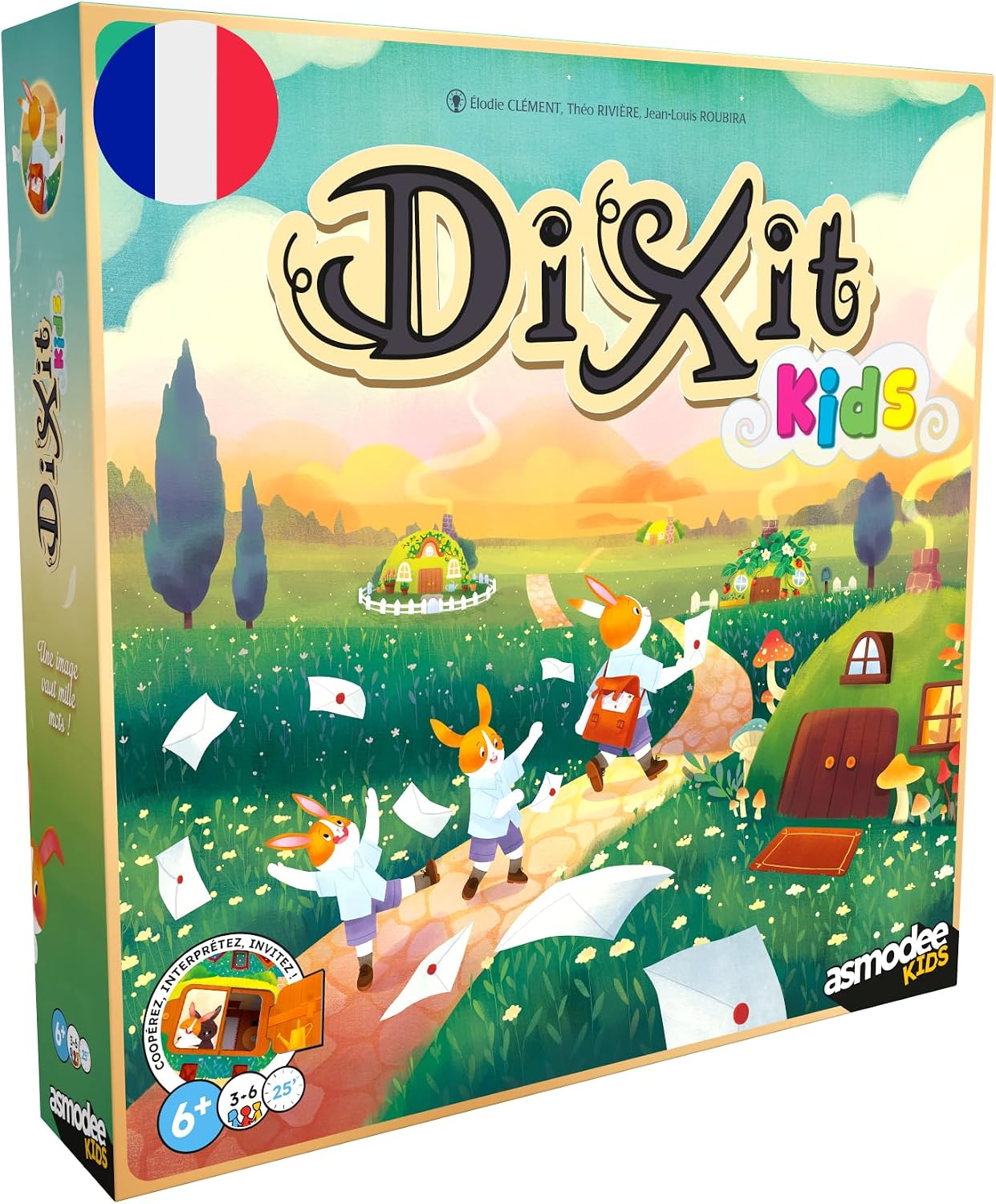 Detalle de Dixit Kids (Libellud) — Jeu coopératif enfant dès 6 ans, cartes illustrées en version française