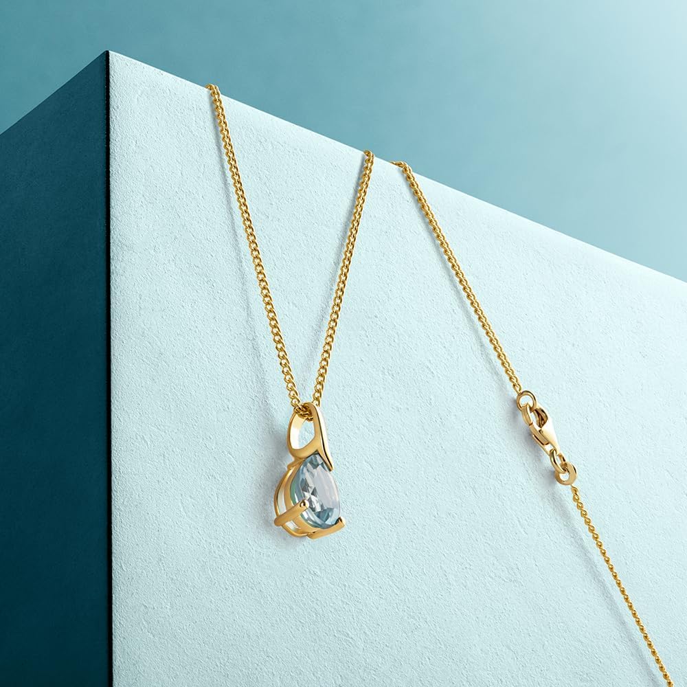 Detalle de MIORE Collier Topaze 45 cm