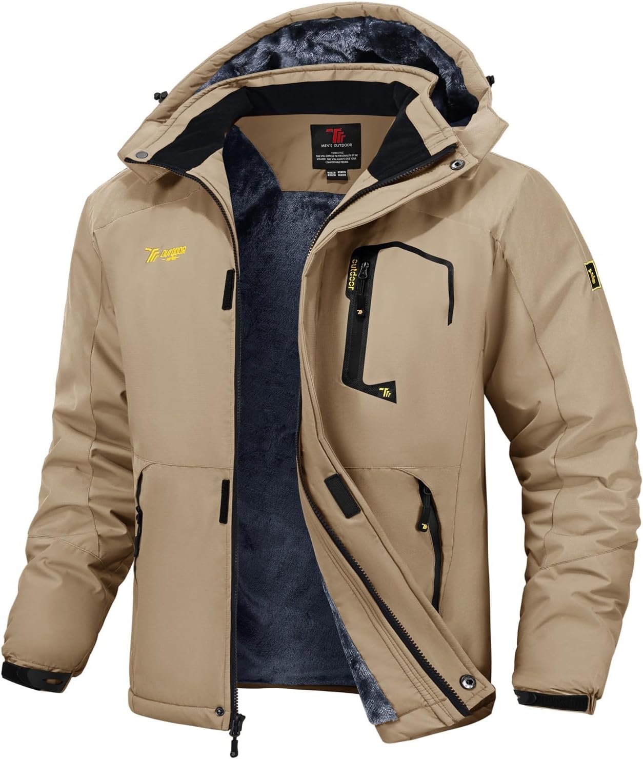 Thumbnail 6 de Rdruko Skijacke Herren Softshell Winterjacke