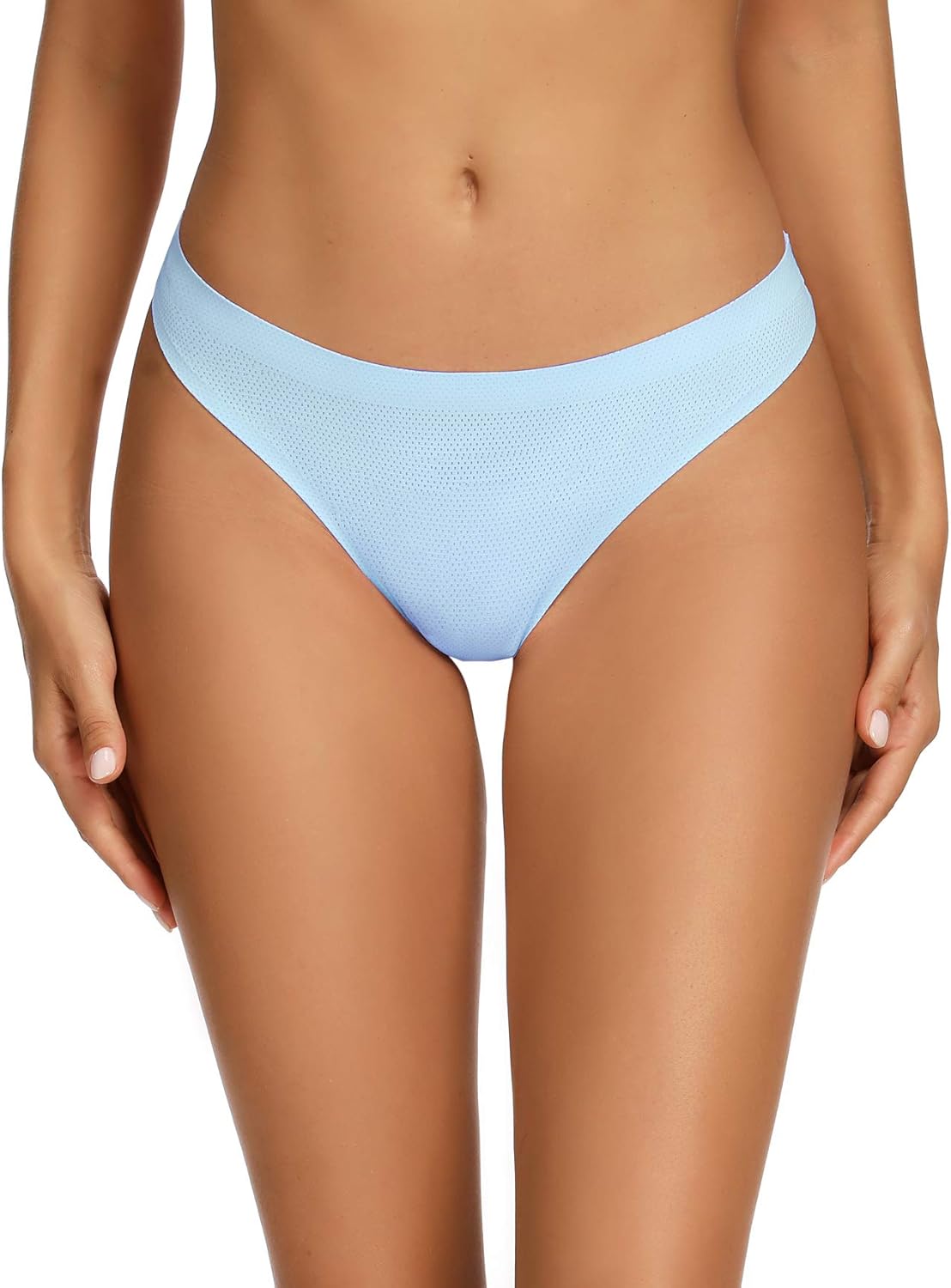 Detalle de VOENXE Seamless Women Thong 5-Pack