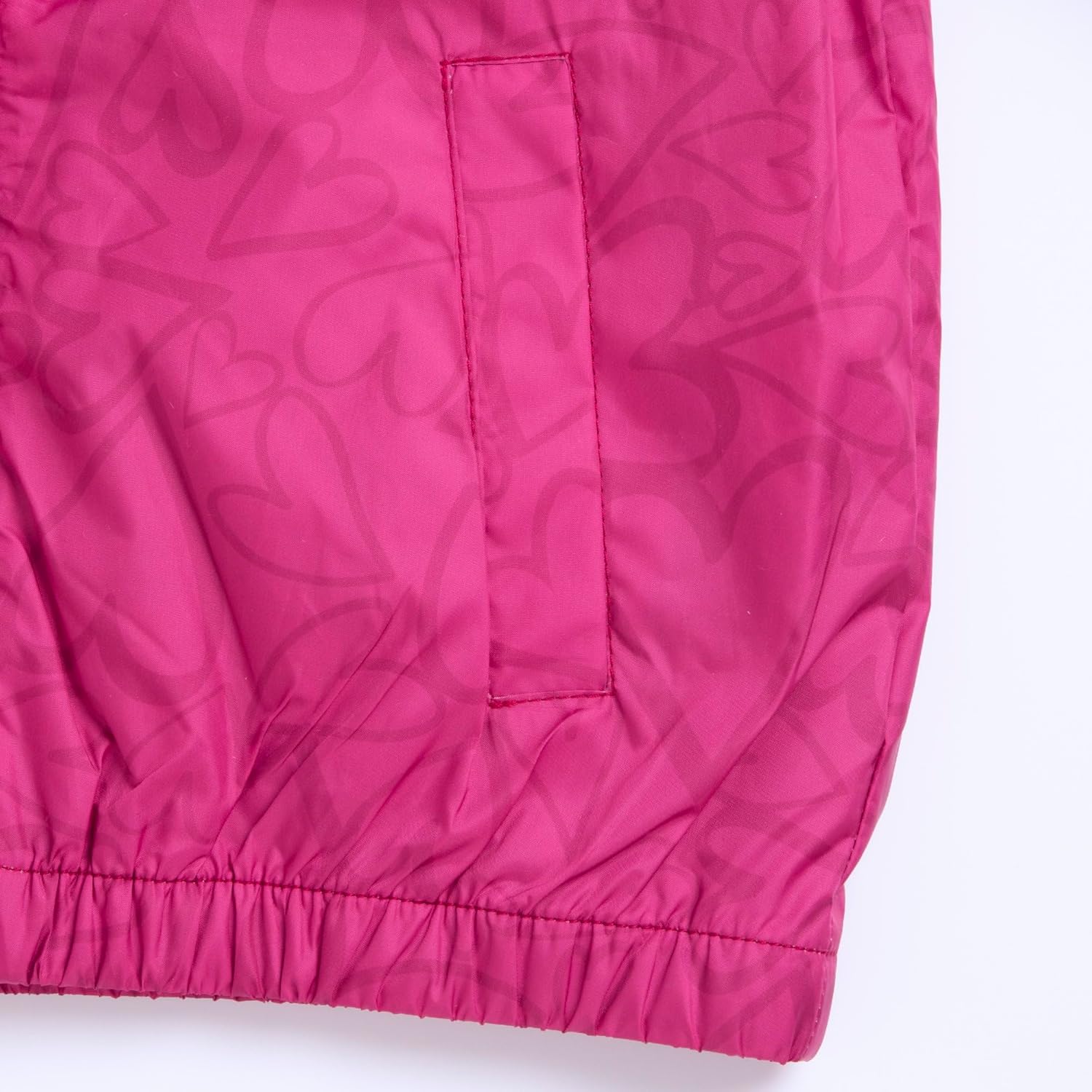 Detalle de Chicco veste fille avec fermeture éclair pratique – fuchsia, capuche et poches