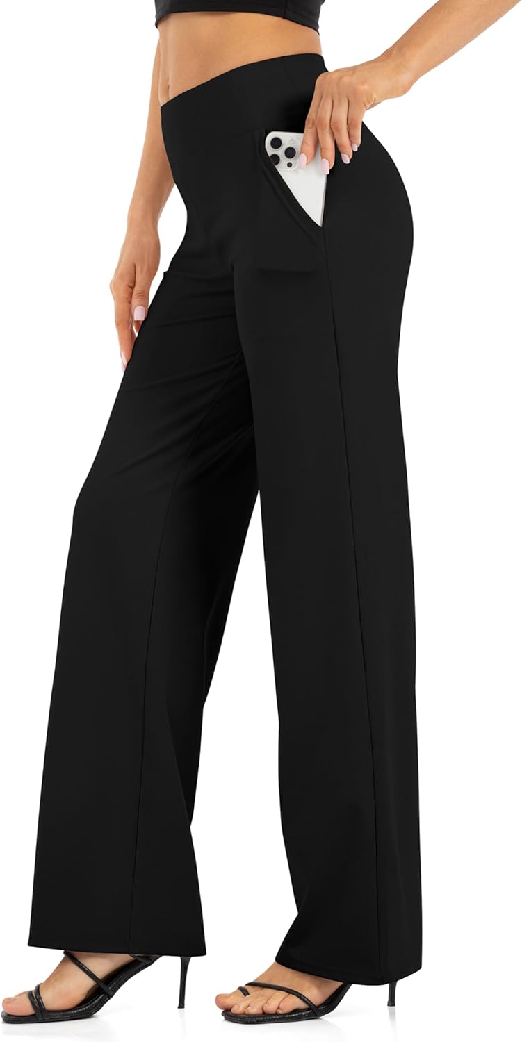 Thumbnail 3 de Uowou Wide Leg Pants 4-way Stretch