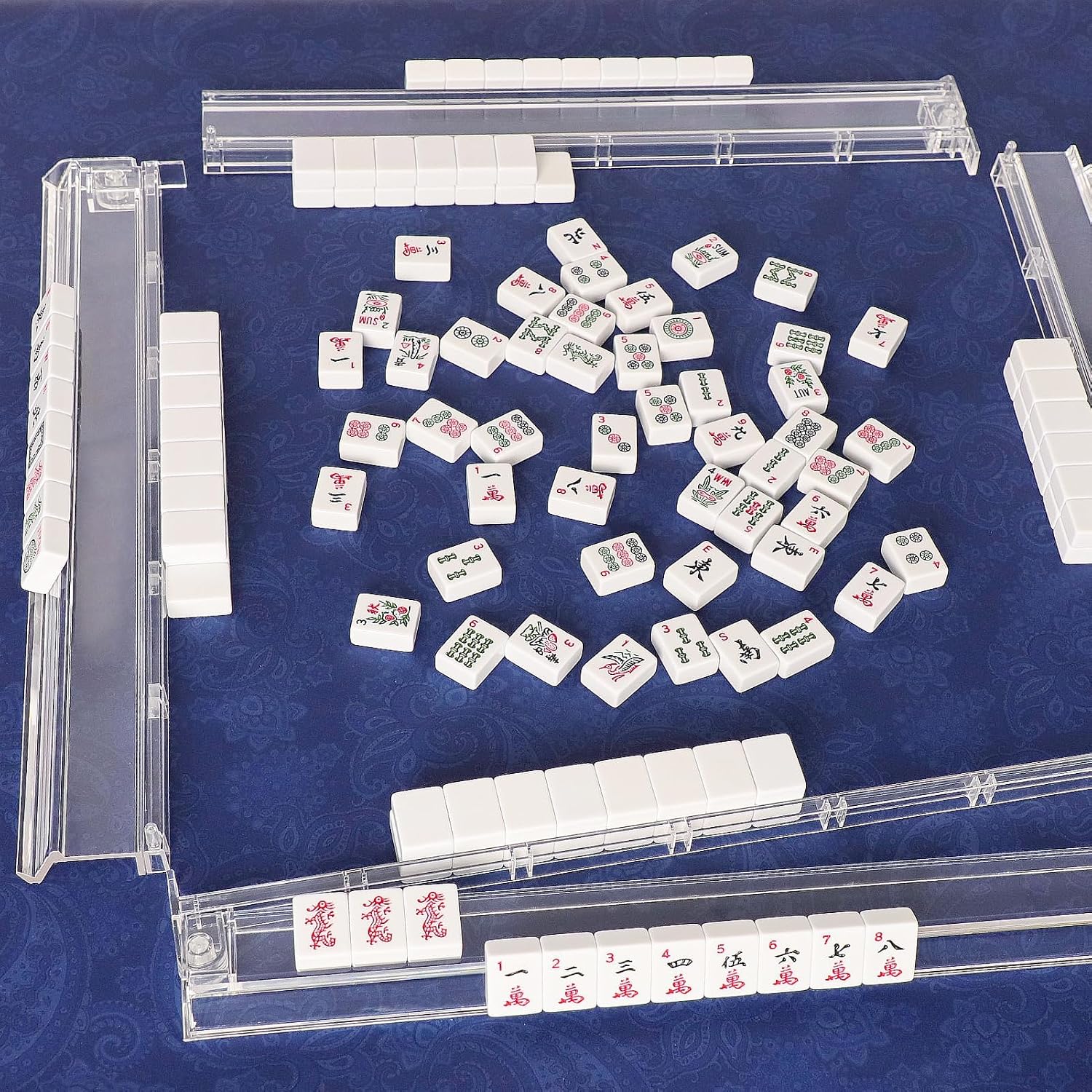 Detalle de GUSTARIA Mahjong Rack and Pusher, Acrylic