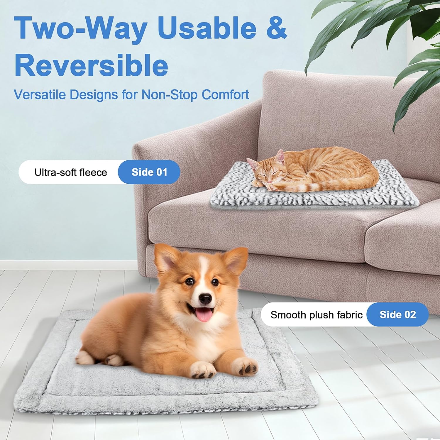 Detalle 2 de Emwel PETS Self Heating Cat Bed 50x70cm