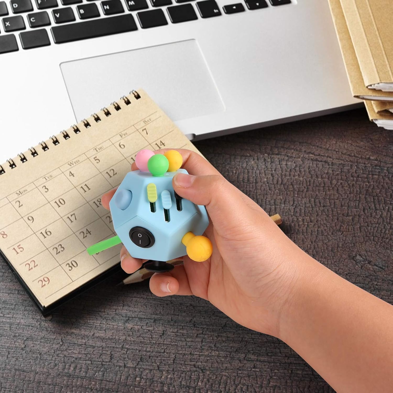 Thumbnail 6 de Fidget Dodecagon 12-sided fidget cube 🎲