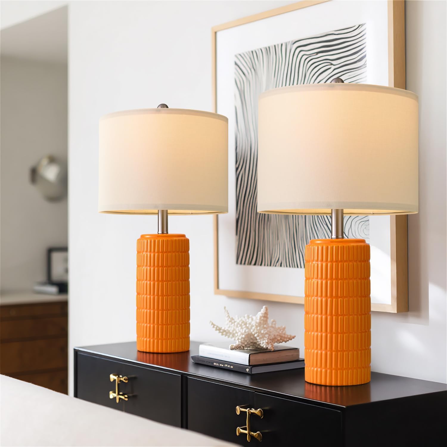 Detalle de PoKat Table Lamps, 23-Inch