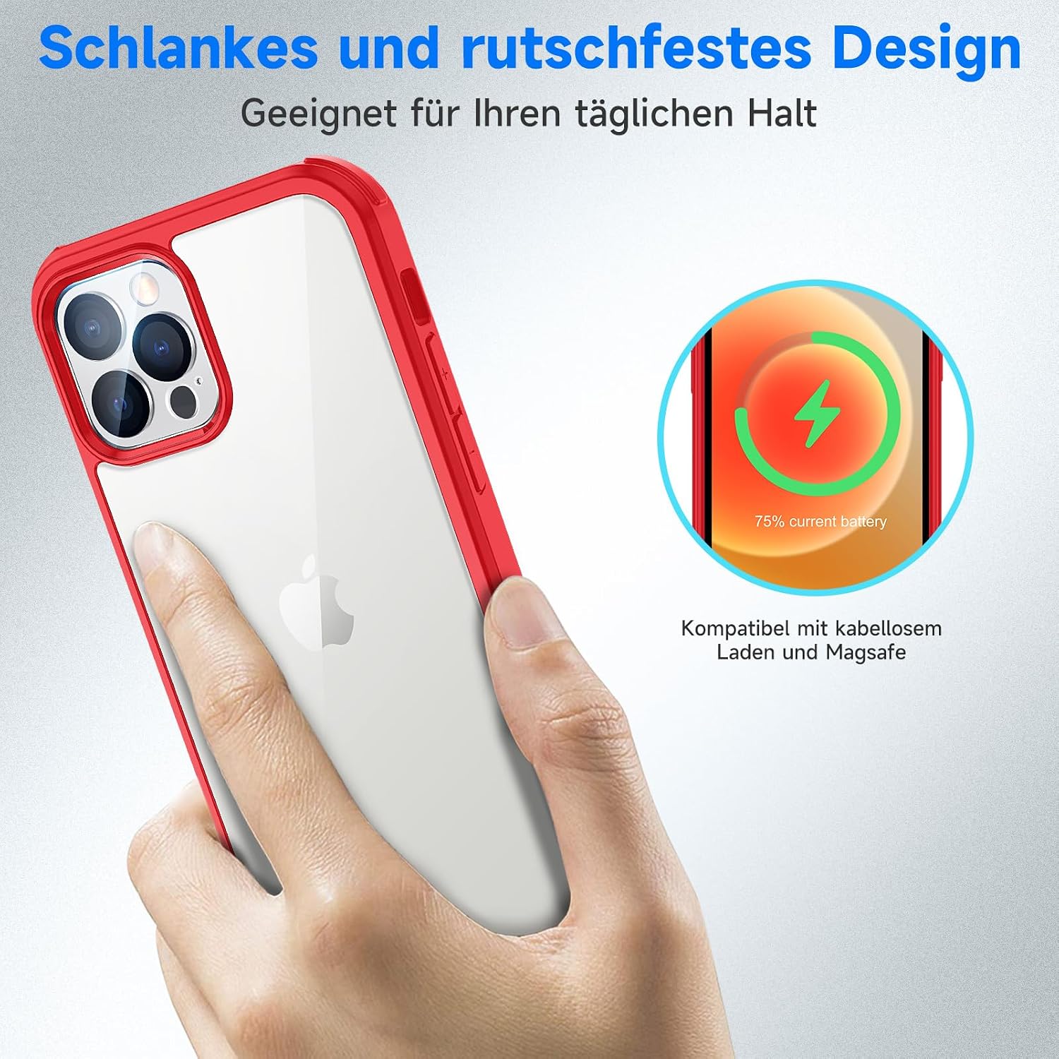Thumbnail 6 de seacosmo iPhone 12 Pro Hülle mit 9H-Glas