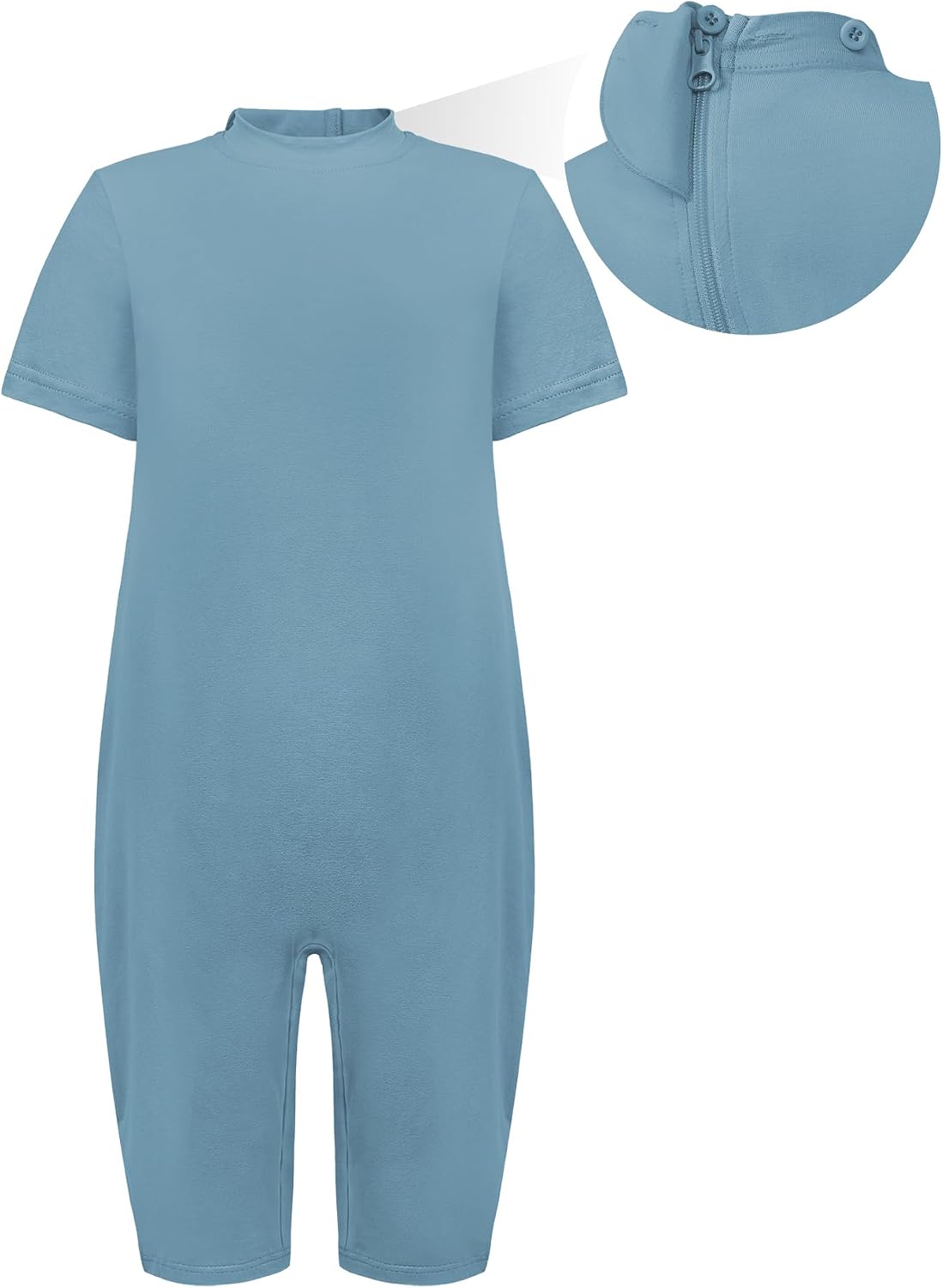 Detalle de EEOST Adaptive Anti-Strip Suit for Kids with Covered Back Zipper