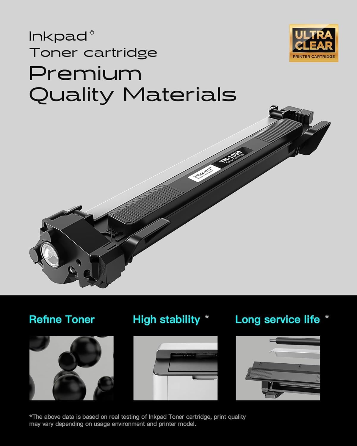 Thumbnail 3 de iNKPAD TN1050 TN-1050 Cartucce Toner Nero Compatibili per Brother (4 pezzi)