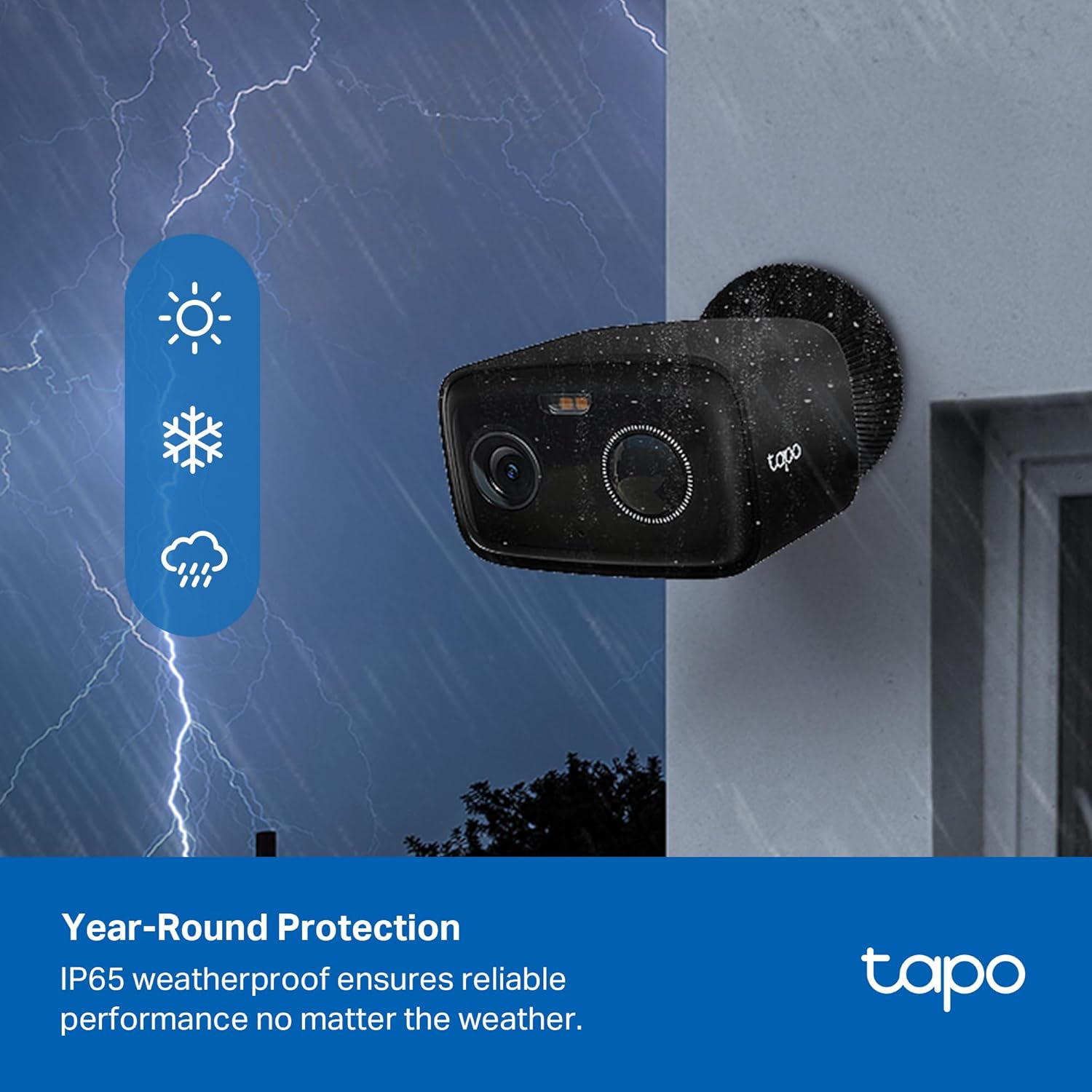 Detalle 2 de TP-Link Tapo C401 2MP Outdoor Wireless Security Camera