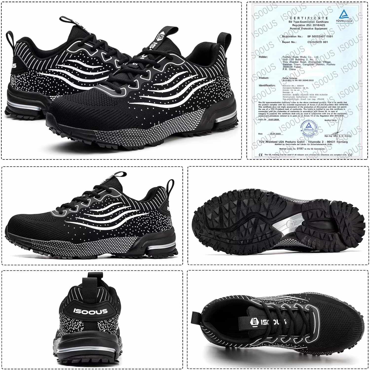 Thumbnail 3 de Scarpe antinfortunistiche punta acciaio per uomo e donna
