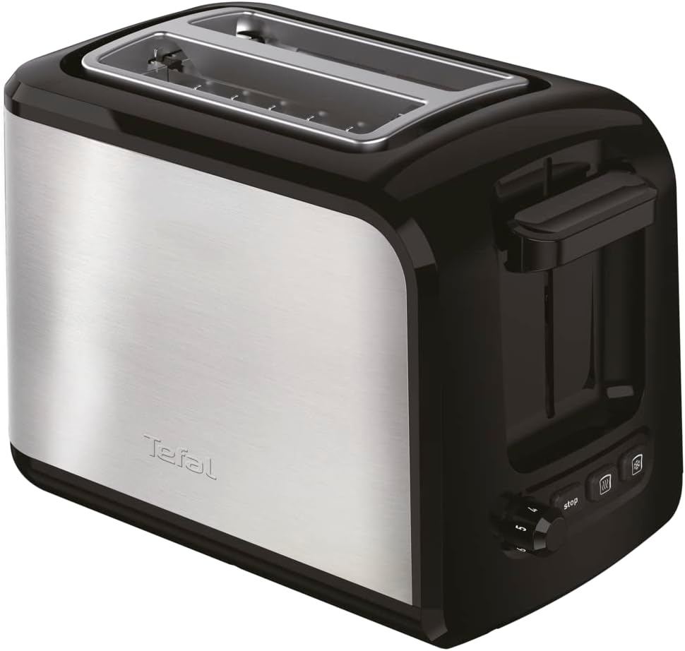 Detalle de Tefal TT410D Express broodrooster met 2 sleuven, 7 bruiningsstanden en ontdooifunctie