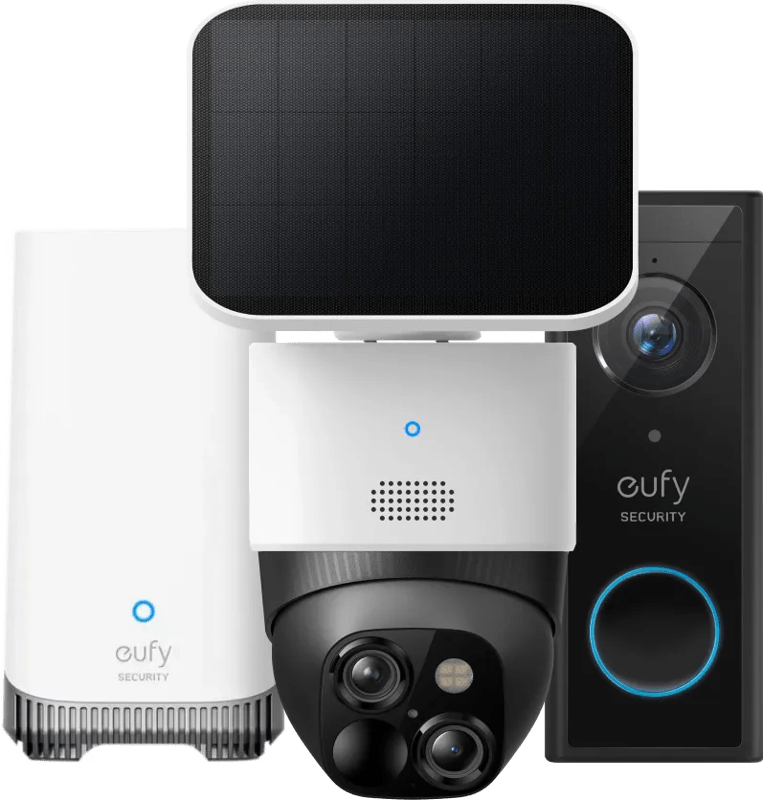 Detalle de eufyCam Solocam S340 mit 8-fach Zoom