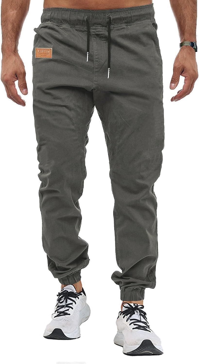 Detalle 2 de KUNJLELP Pantalón cargo algodón slim fit S‑XXL