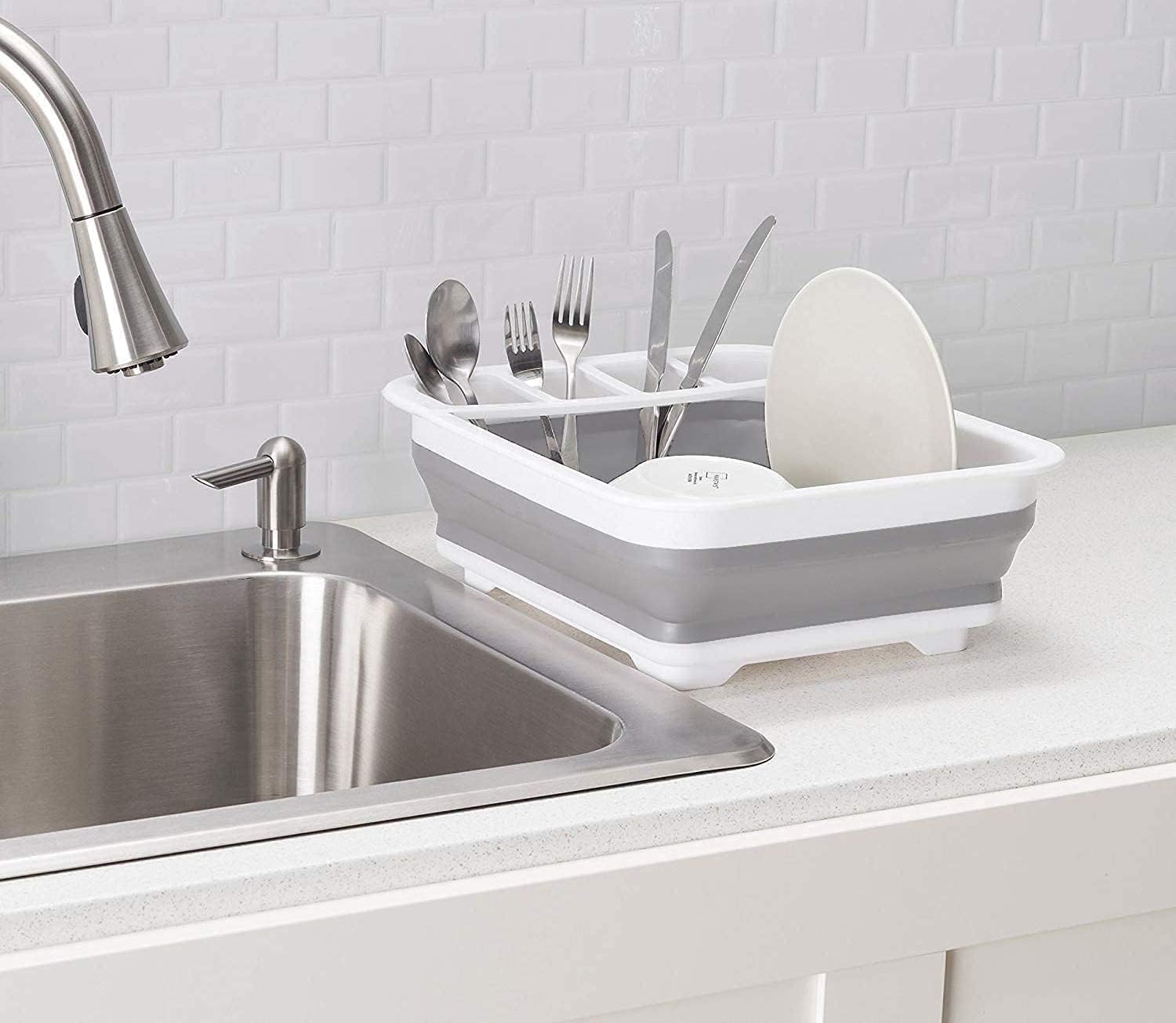 Thumbnail 6 de THANSTAR Collapsible Dish Drying Rack