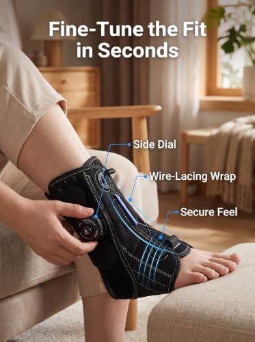 Detalle 2 de KNEEBRIGHT ABF1 Ankle Brace with Rigid Side Stabilizers