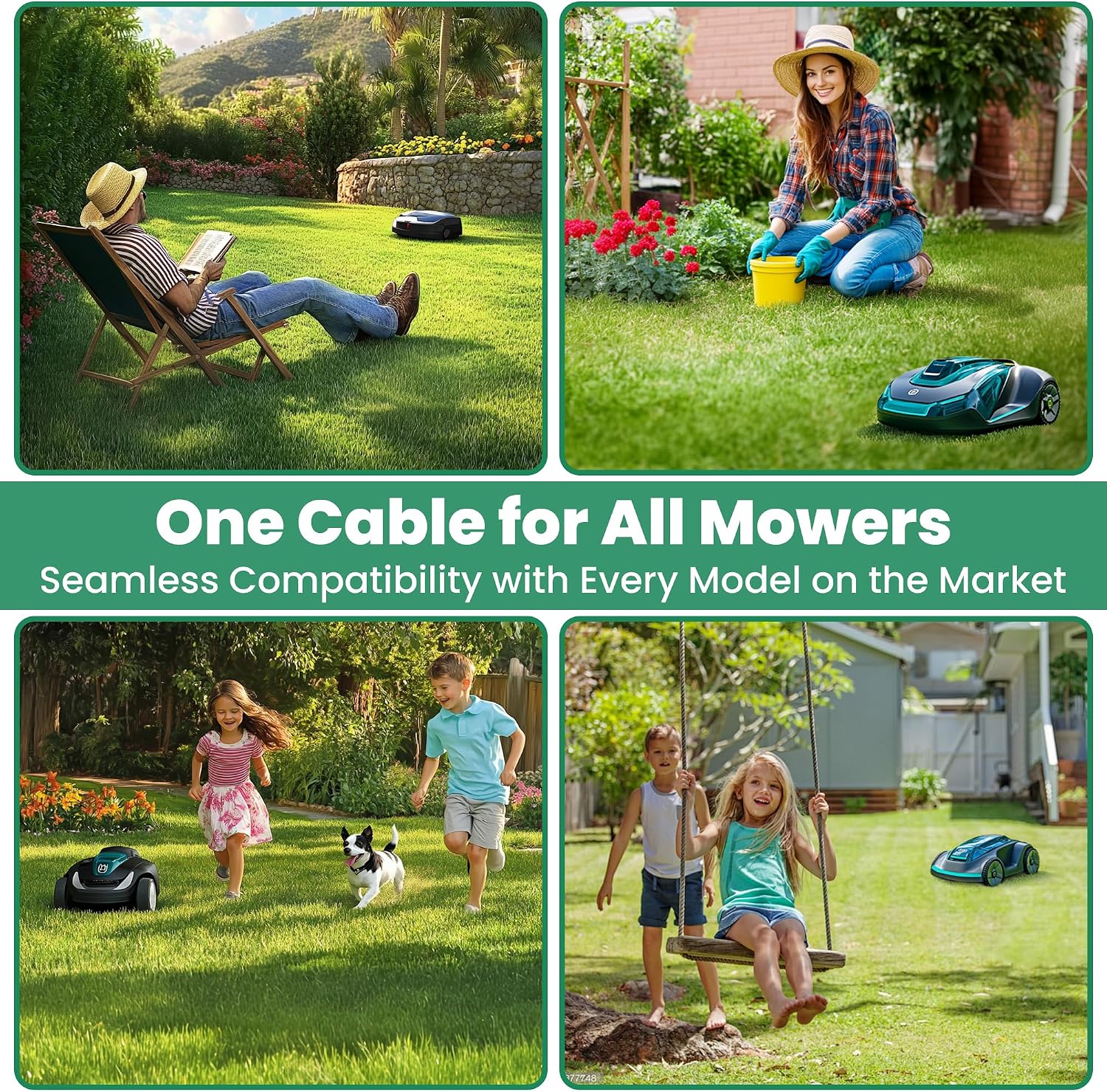 Thumbnail 6 de COZCLAM 175m Boundary Cable Kit for Robot Lawnmowers