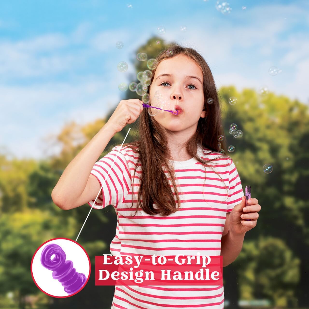 Thumbnail 3 de JOYIN Mini-Seifenblasenstäbe im 32er-Set (8 Farben) für Kindergeburtstag ab 3 Jahren