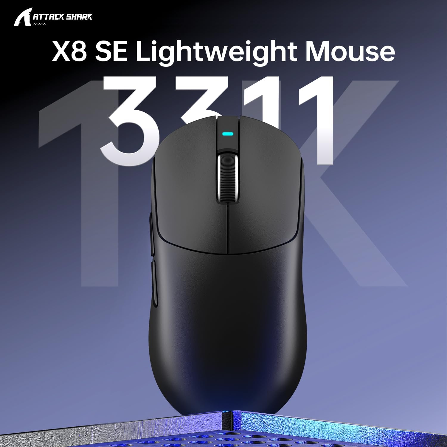 Thumbnail 2 de ATTACK SHARK X8SE Gaming-Maus mit 55 g