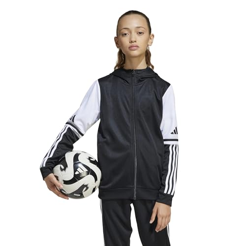 Detalle de adidas SQUADRA25 Hoody Kids negro/blanco 5‑6 años