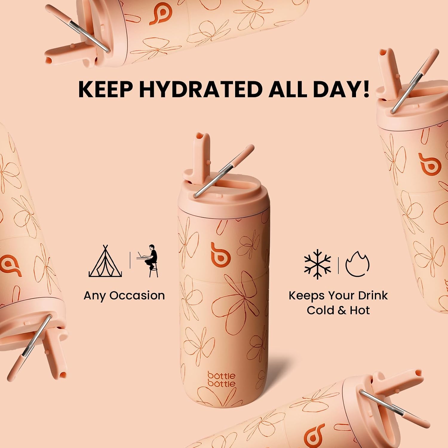 Thumbnail 5 de BOTTLE BOTTLE Insulated Bottle 500ML 🚰
