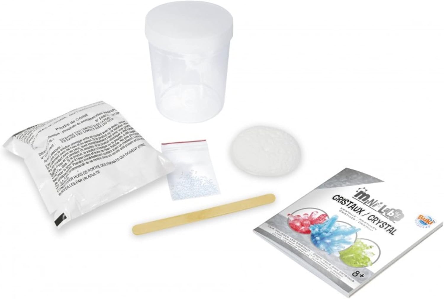 Thumbnail 1 de Buki Mini Lab Cristalli 3006BLU – Kit per crescere cristalli colorati per bambini 8+