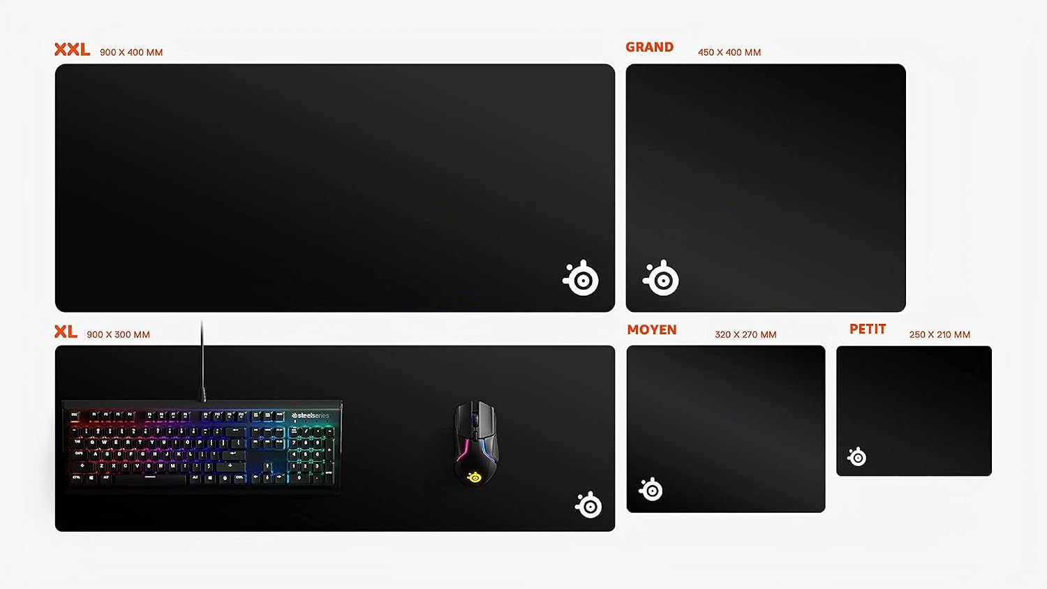 Detalle 2 de SteelSeries QcK Heavy XXL tapis gaming 6mm 🖱
