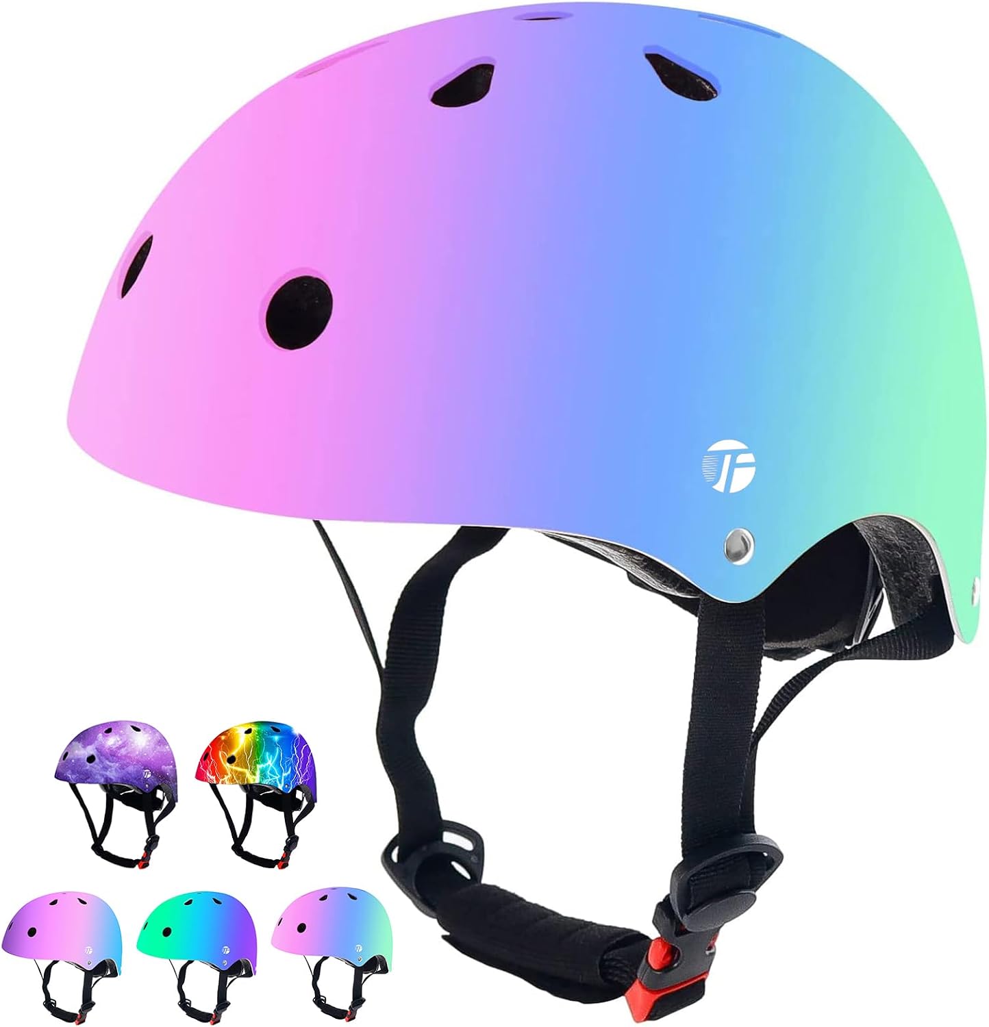 Detalle de JEEFREE Kids Bike Helmet Adjustable