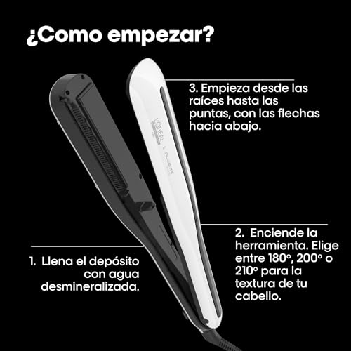 Thumbnail 10 de L’Oréal Professionnel Steampod Plancha de vapor para cabello blanco