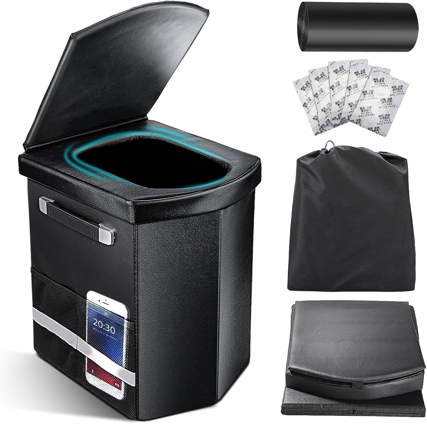 Detalle de Portable Potty XL 16.5 in for Camping