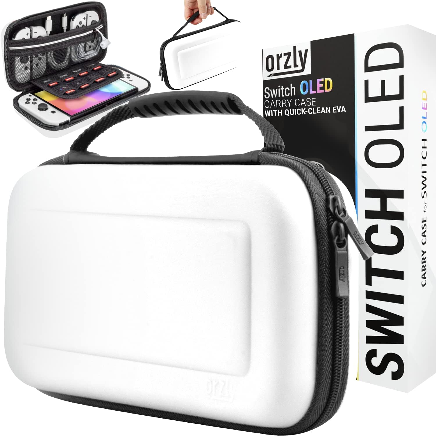 Detalle de Orzly Carry Case for Nintendo Switch OLED 7-inch