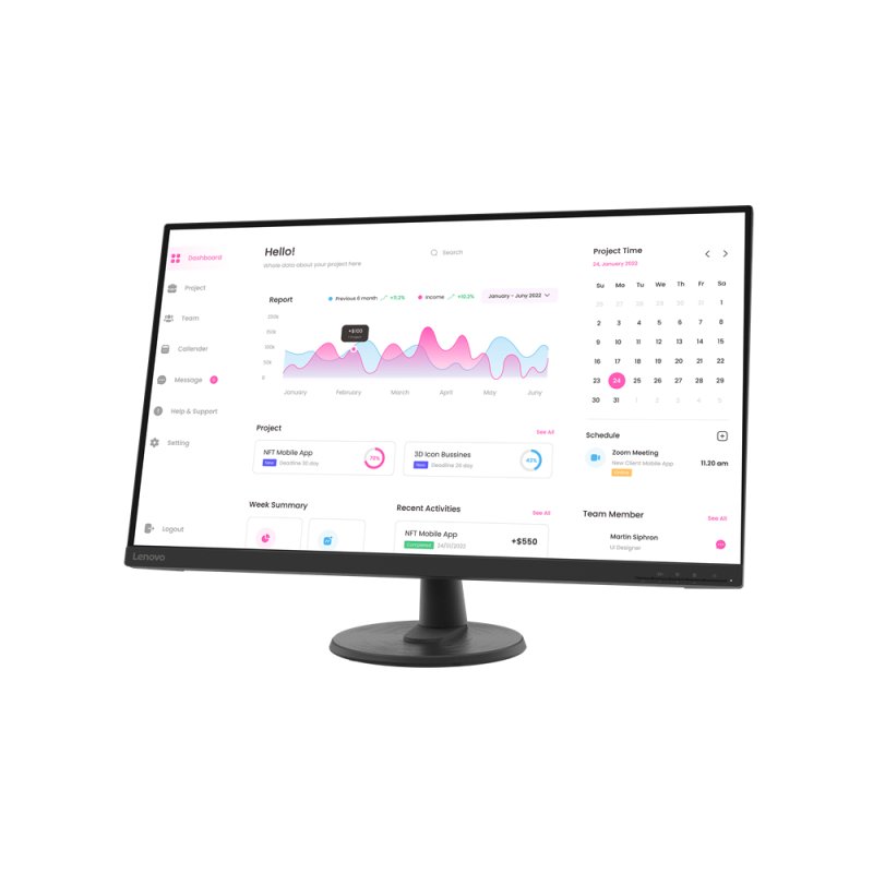 Detalle de Lenovo D32-40 31.5" LED FullHD: guía de compra y opinión práctica