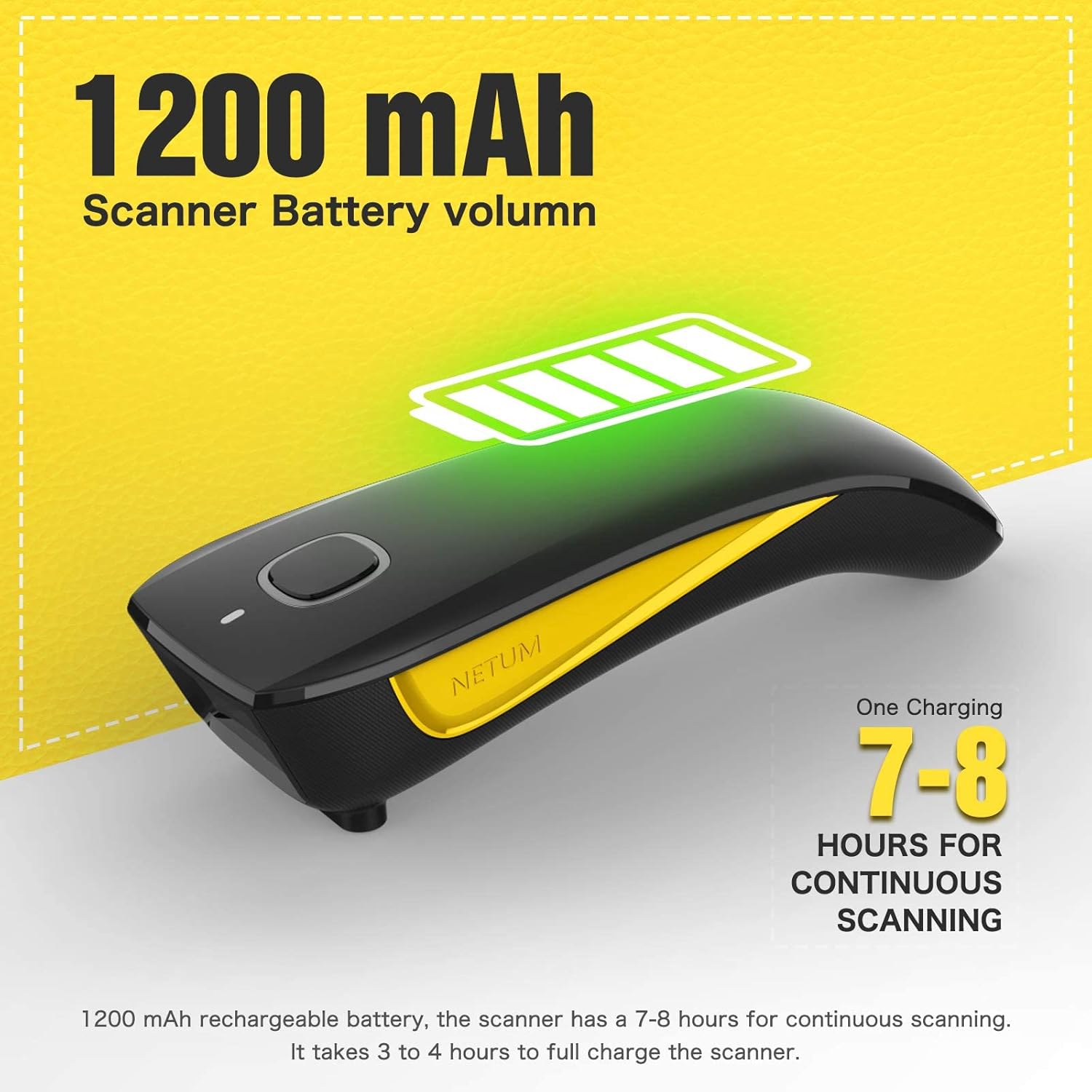 Thumbnail 4 de NETUM C750 scanner 2D 1200 mAh