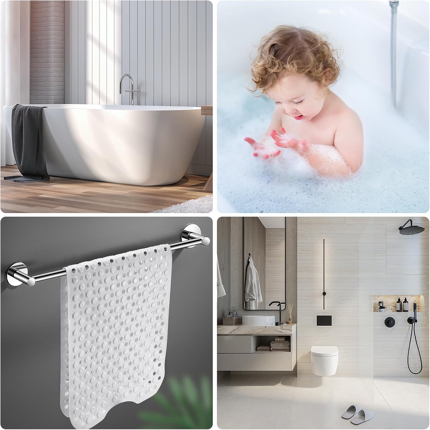 Thumbnail 4 de DOPROP 100x40cm non slip bathtub mat