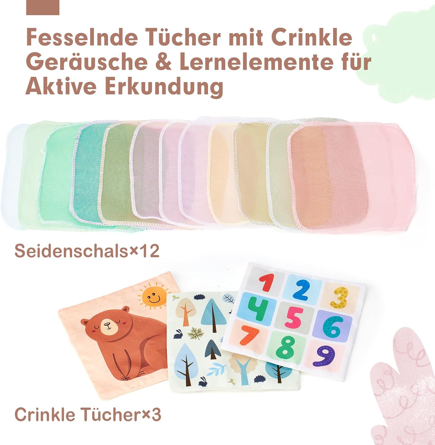 Thumbnail 4 de hahaland Baby Spielzeug Tissue Box Toy 6–12 Monate