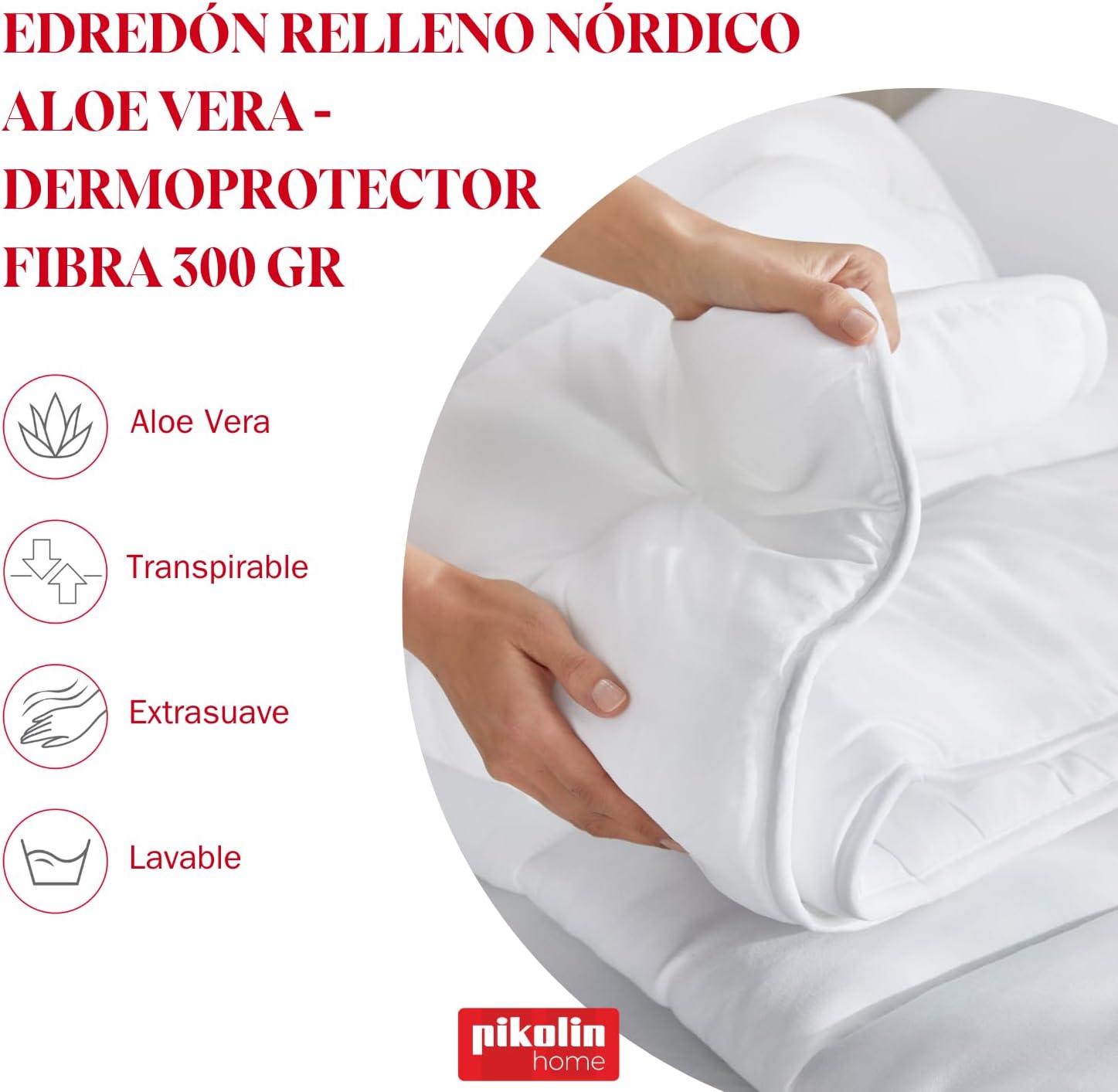 Thumbnail 1 de Pikolin Couette nordique aloe vera 300g