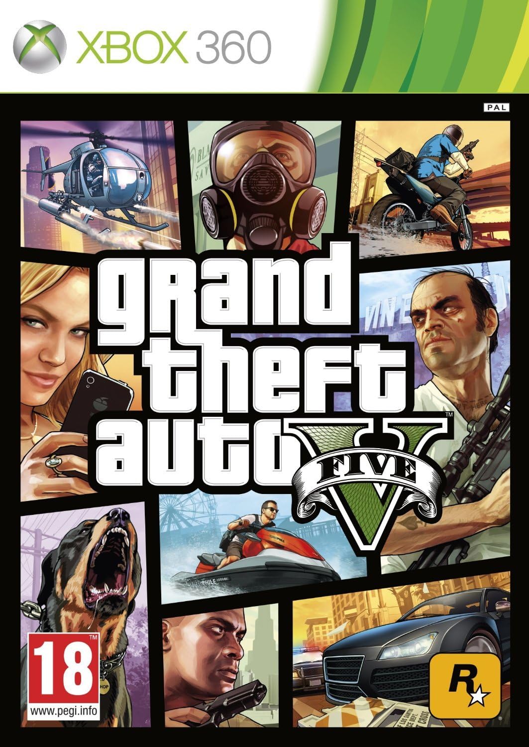Detalle de Grand Theft Auto V Edición Premium (PS4) – Rockstar Games