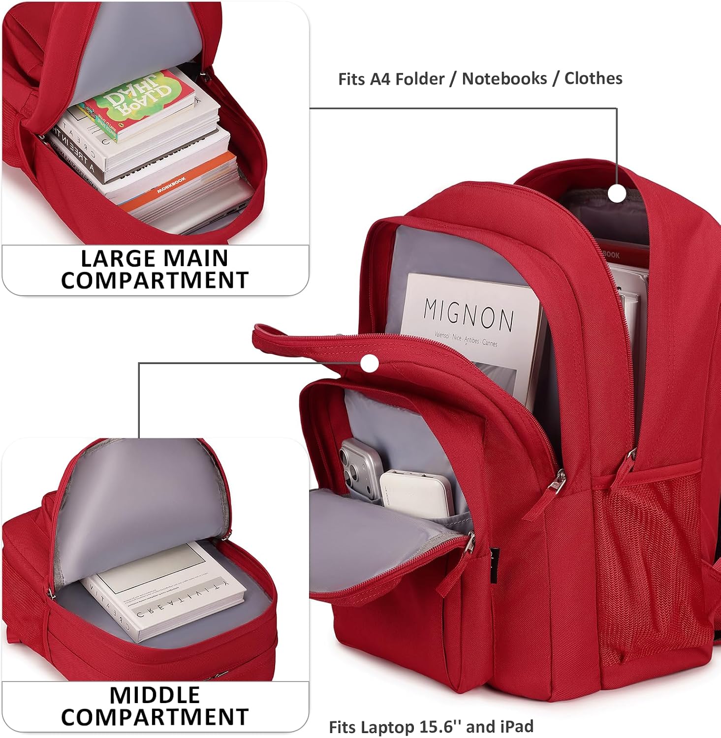 Detalle de Abshoo School Backpack 16.5-Inch