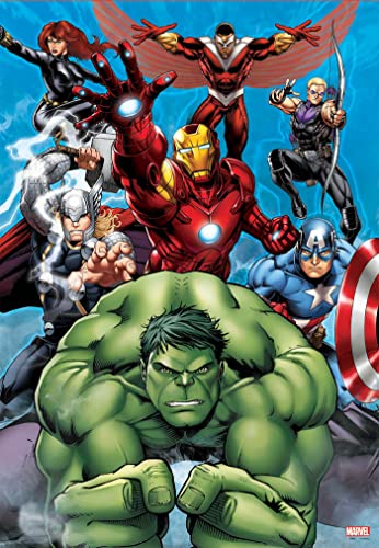 Detalle 2 de Educa Puzzle Infantil Avengers Marvel - 200 Piezas 🧩