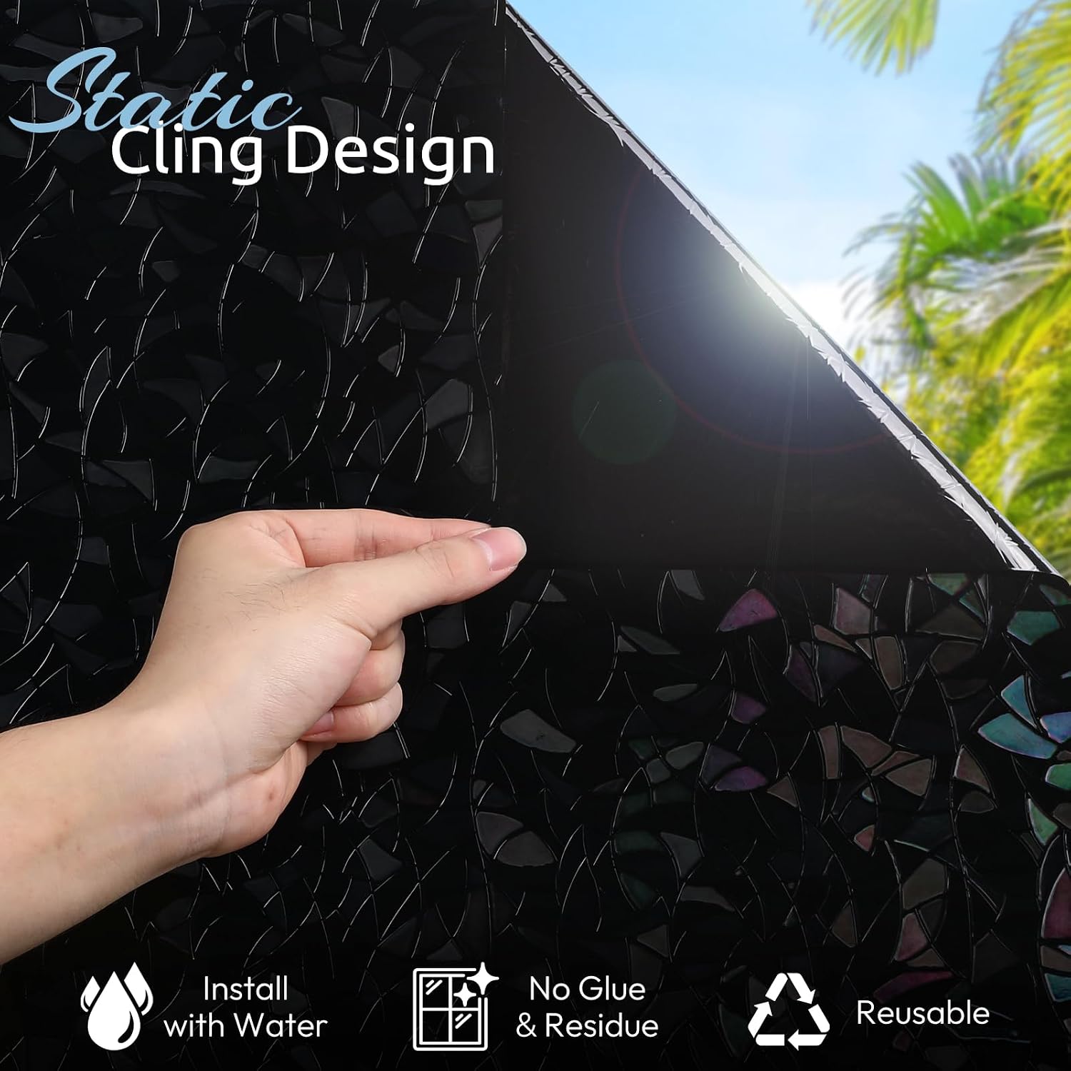 Thumbnail 6 de rabbitgoo Window Privacy Film 11.8" x 78.7