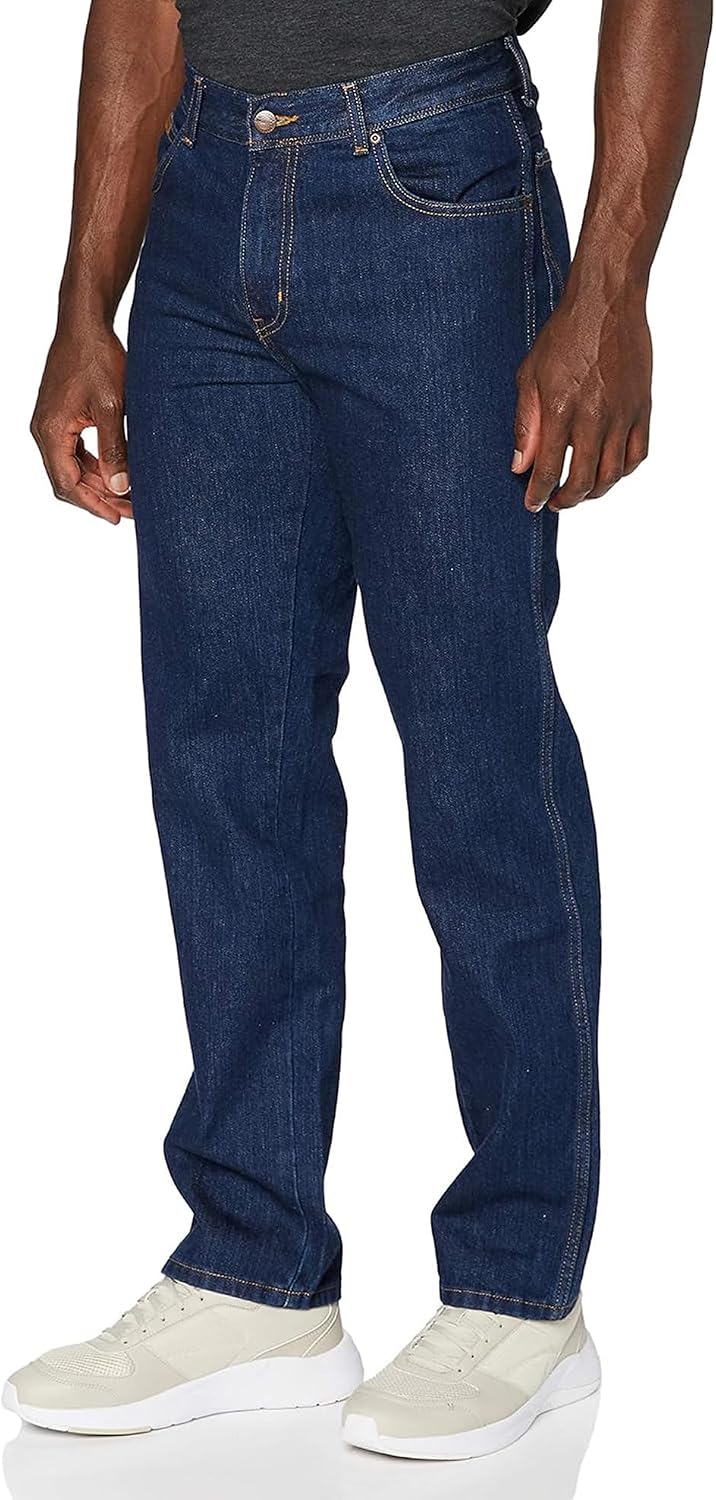 Detalle de Wrangler Texas Stretch Straight Men's Jeans W1217539B