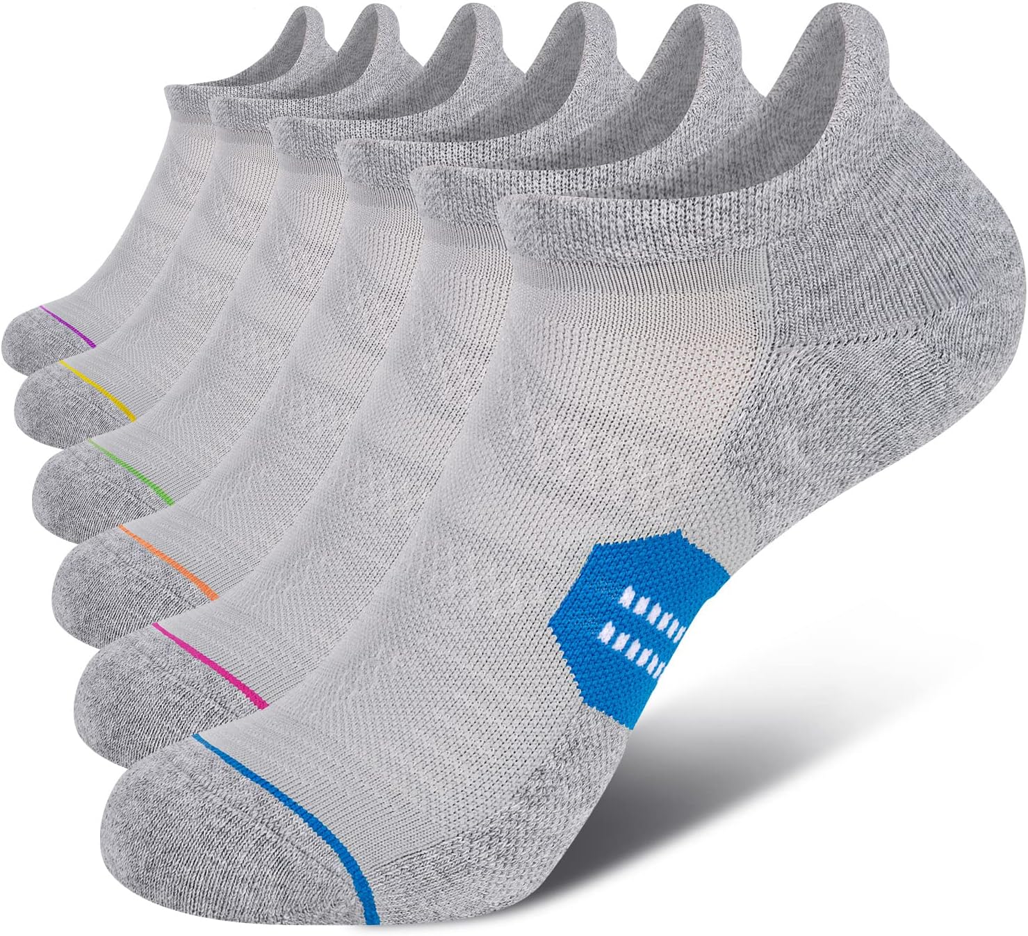 Thumbnail 5 de CS CELERSPORT 6-Pack Women's Ankle Running Socks