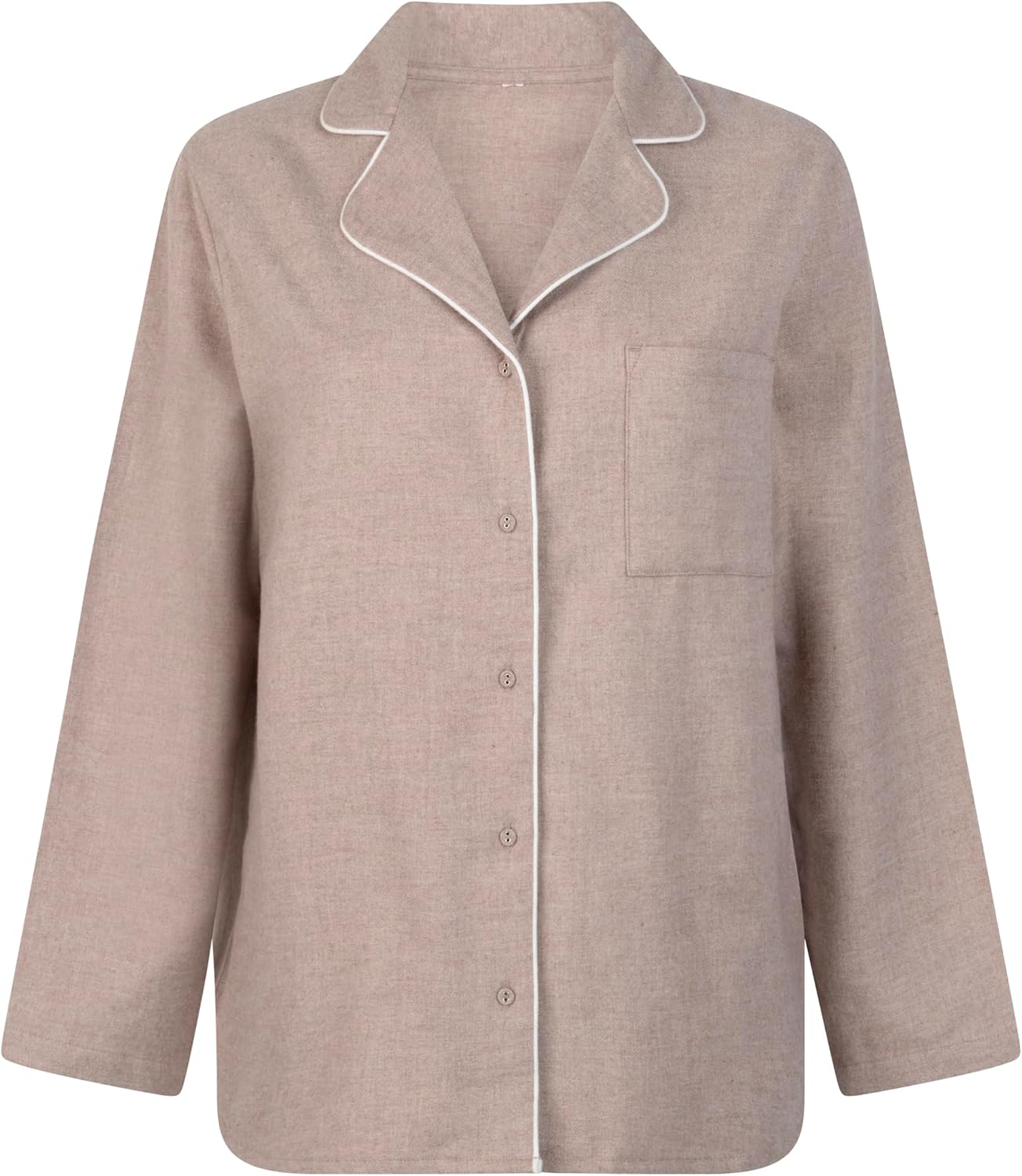 Thumbnail 6 de Hunkemöller Pyjamatop Flanel Essentials – gemütlich warmes Flanel-Top mit klassischer Knopfleiste