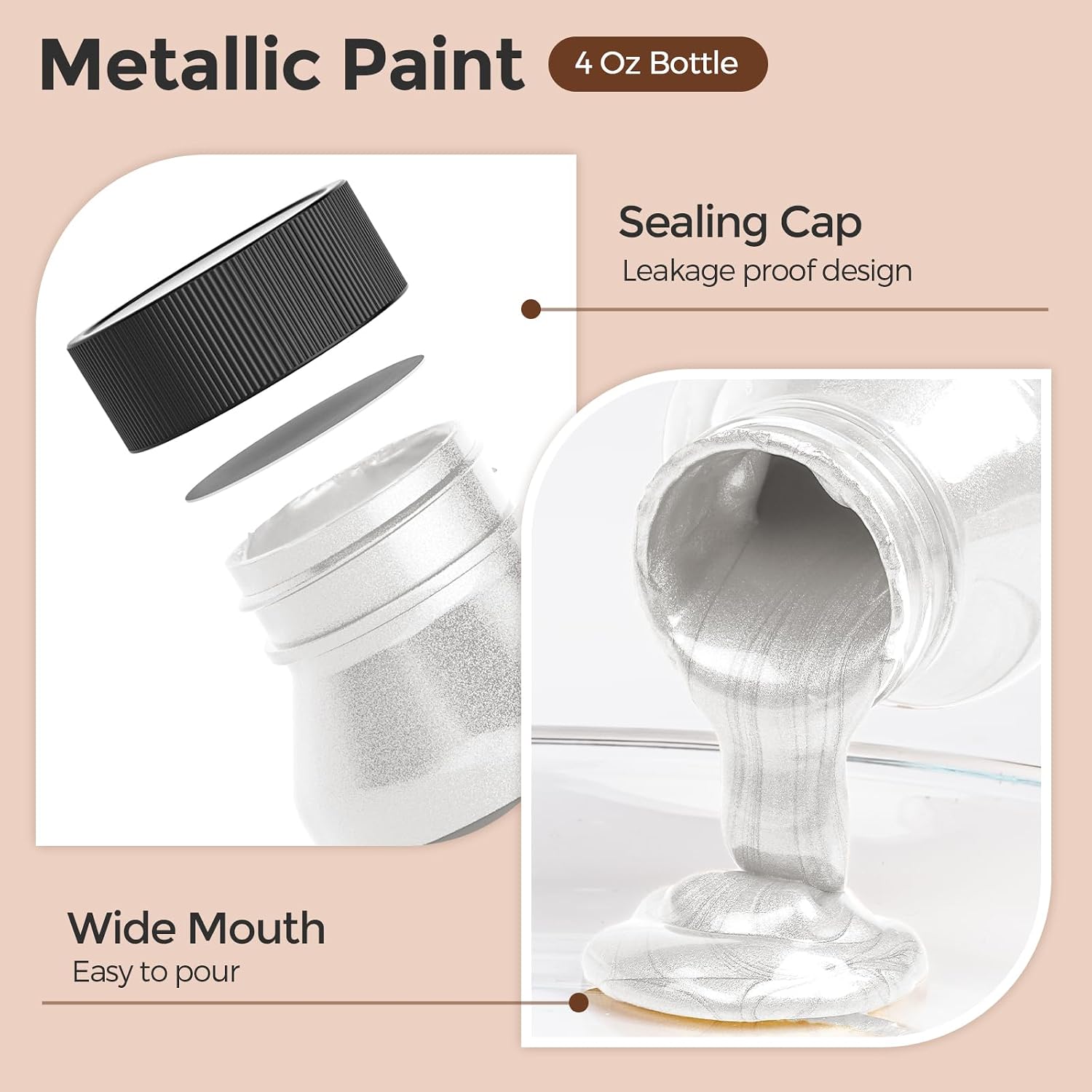 Thumbnail 5 de Nicpro Acrylic Paint 4 oz
