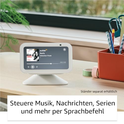 Detalle de Echo Show 5 (Neueste Generation) – Kompakter smarter Touchscreen mit Alexa+-Bright Display, Anthrazit